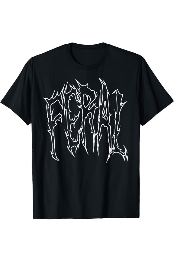 Feral Gothic Goth Emo Y2k Gym Streetwear for Women Mom Men T-Shirt