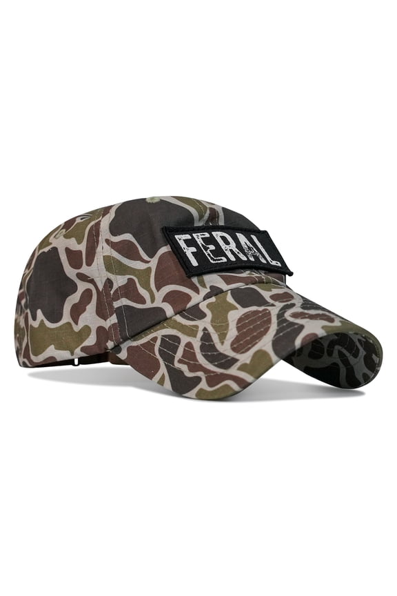 Feral Patch Low Profile Ripstop Hat Duck Camo