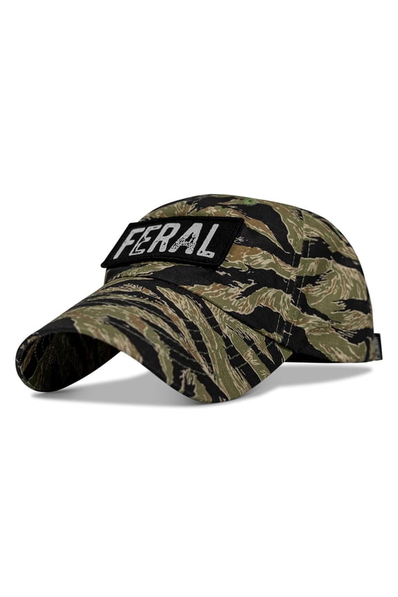 Feral Patch Low Profile Ripstop Hat Original Tiger Stripe Camo