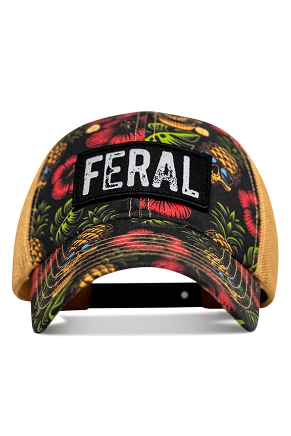 Feral Ripstop Snapback Hat – Lightweight, Quick-Dry, Breathable Mesh – Pineapple Express