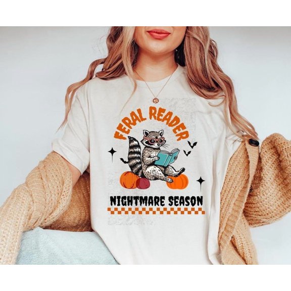 Feral Readers Book Club Shirt, Reading Club, Bookish, Feral Reader Book Tee, Feral reader shirt, Original private All Size S-5Xl