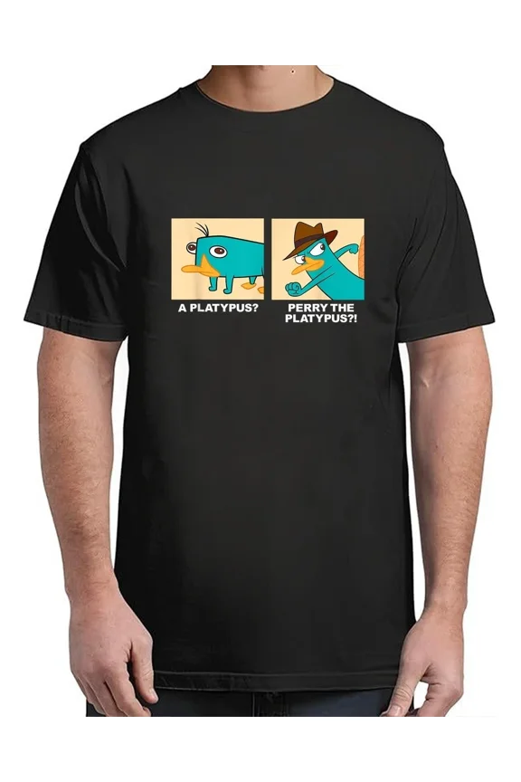 Ferb A Platypus? Perry The Platypus?! T-Shirt Vibe for Adults S-4XL