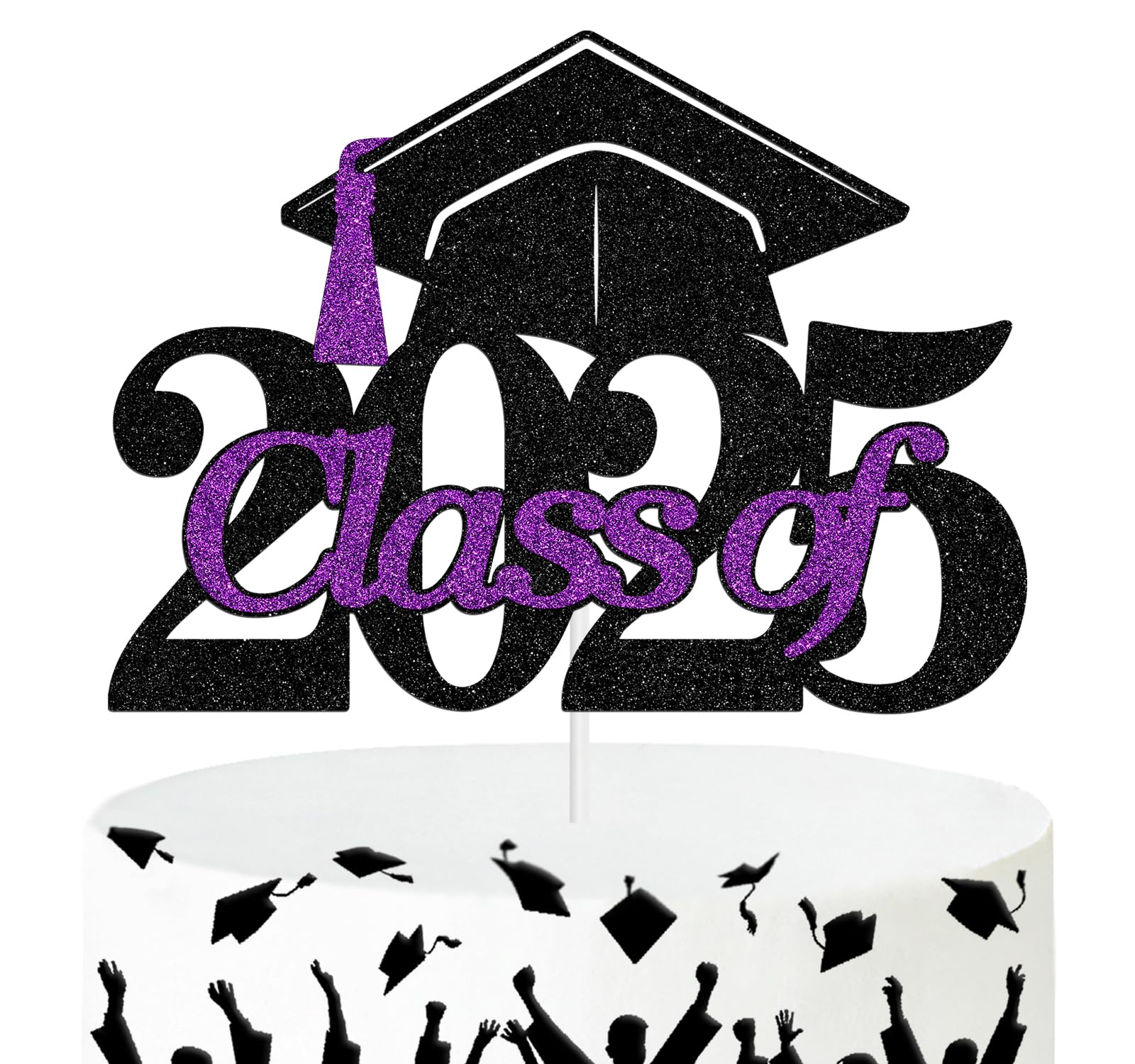 Ferburitar Class of PresNok 2025 Cake Topper, Congrats Grad/Finally ...