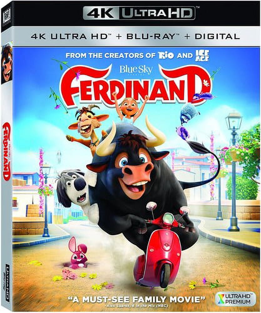 Ferdinand (4K Ultra HD + Blu-ray), 20th Century Fox, Kids Ferdinand (4K Ultra HD + Blu-ray), 20th Century Fox, Kids