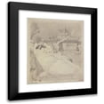 thumbnail image 1 of Ferdinand Boberg 15x17 Black Modern Framed Museum Art Print Titled - The Construction of the Pont De La Tournelle (1926), 1 of 5