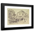 thumbnail image 1 of Ferdinand Boberg 18x15 Black Modern Framed Museum Art Print Titled - Artist's Accommodation in Gobelins (1926), 1 of 5