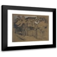 thumbnail image 1 of Ferdinand Boberg 18x15 Black Modern Framed Museum Art Print Titled - House, 4 Avenue Junot (1926), 1 of 5