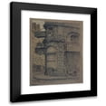 thumbnail image 1 of Ferdinand Boberg 19x24 Black Modern Framed Museum Art Print Titled - Rue Saint-Denis and Rue Greneta (1926), 1 of 5