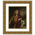 thumbnail image 1 of Ferdinand Bol 15x18 Gold Ornate Wood Frame and Double Matted Museum Art Print Titled - Self Portrait (C. 1669), 1 of 4