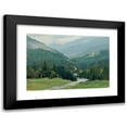 thumbnail image 1 of Ferdinand Engelmüller 14x11 Black Modern Framed Museum Art Print Titled - Erzgebirge (1902), 1 of 5