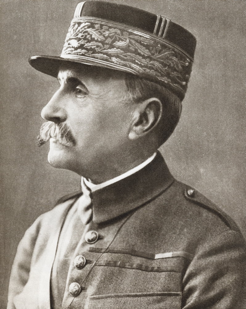 Ferdinand Foch 1851 Canvas Art - Ken Welsh Design Pics (13 x 17)