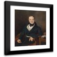 thumbnail image 1 of Ferdinand Georg Waldmüller 12x14 Black Modern Framed Museum Art Print Titled - Portrait August Walter (1834), 1 of 5