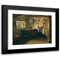 thumbnail image 1 of Ferdinand Georg Waldmüller 14x12 Black Modern Framed Museum Art Print Titled - The Old Box (1860), 1 of 5