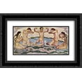 thumbnail image 1 of Ferdinand Hodler 2x Matted 24x14 Black Ornate Framed Art Print 'A day', 1 of 2