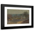 thumbnail image 1 of Ferdinand Katona 14x11 Black Modern Framed Museum Art Print Titled - View of Stražky (1890-1900), 1 of 5