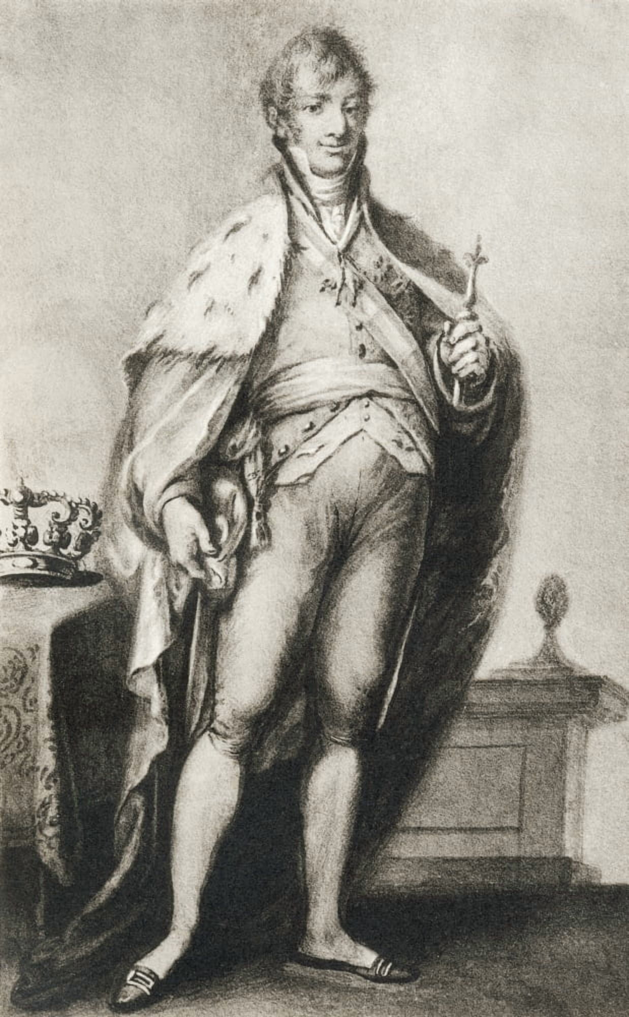 Ferdinand Vii Aka Ferdinand The Desired Or The Felon King 1784 Canvas Art - Ken Welsh Design Pics (24 x 38)