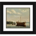 thumbnail image 1 of Ferdinand von Wright 23x20 Black Ornate Framed Double Matted Museum Art Print Titled: In the Islands off Kuopio (1878), 1 of 5