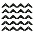 thumbnail image 1 of Ferencaa 100pcs Vintage Book Corners Book Cover Corner Protectors Book Protector Corner Guard for Scrapbook Album Notebook Furniture ( Black ), 1 of 10