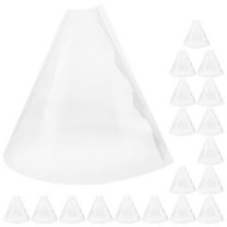 Transparent Plastic Flowerpot Covers for Outdoor Use Protect Seedlings from Frost 20pcs