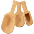 thumbnail image 1 of Masteelf 3Pcs Convenient Wooden Bath Salt Scoop for Daily Life 8 00X3 30X1 50in Material, 1 of 10