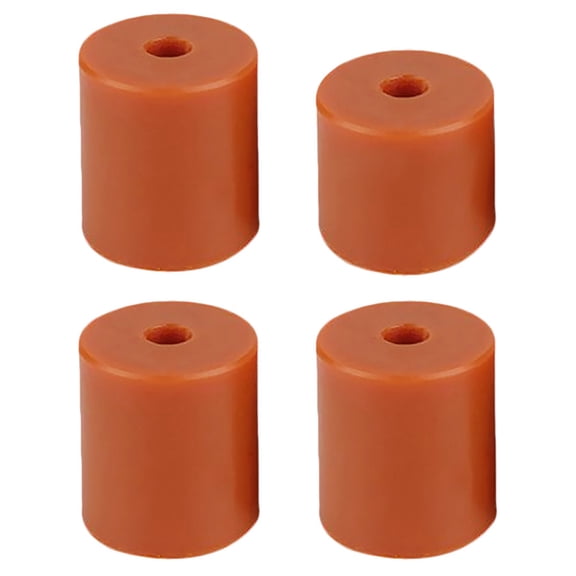 Ferencaa 4Pcs 3D Printer Heat Bed Silicone Leveling Solid Bed Mounts Column Heat-Resistant Silicone Buffer