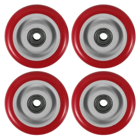 Ferencaa 4pcs Caster Wheels Heavy Duty Bearing Wheels Replacement Wheels For Platform