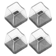 thumbnail image 1 of 4pcs Furniture Leg Caps Chair Leg Floor Protectors Desk Foot Covers Table Silicone Feet Covers, 1 of 10