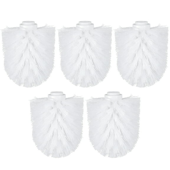 Ferencaa 5Pcs Brush Replacement Cleaning Scrubber for Home Bathroom Cleaners ( A1- White )
