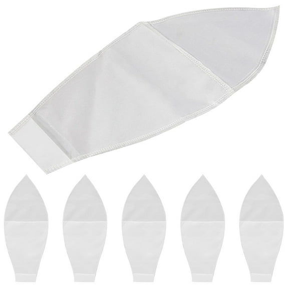 Masteelf White Chinlon Sock Aid Helper for Women Easy to Use and Store Comfortable for Elderly 6pcs