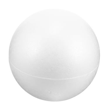 Masteelf White Foam Balls for DIY Crafts Perfect for Wedding Decorations and Painting Projects 6 Inch