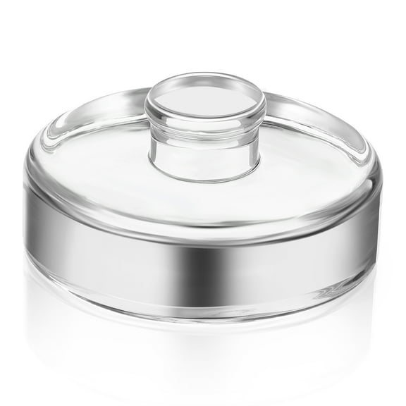 Ferencaa Glass Weight Fermenting Weight Heavy Glass Fermenting Lid with Handle for Wide Mouth Jar
