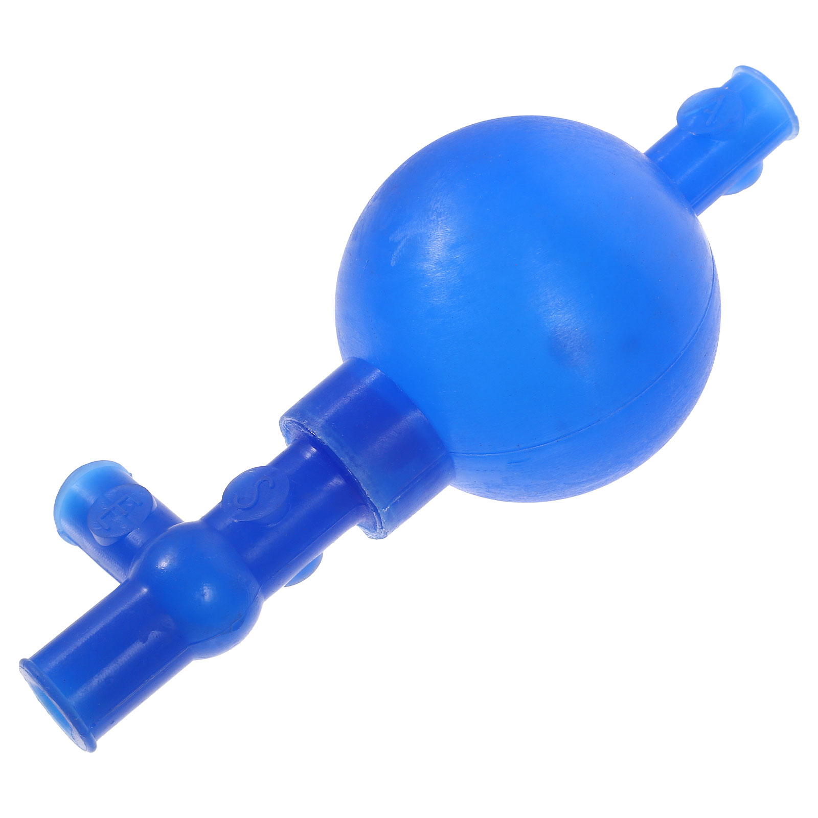 Poire De Pipetage Laboratoire 60ml - Caoutchouc Avec 3 Vannes - Pour Chimie, Enseignement, Recherche - Aspiration Précise à Une Main