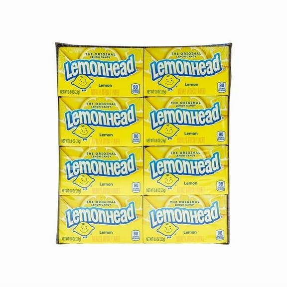 Fererra Pan Lemon head Candy 24 count 0.80 oz each