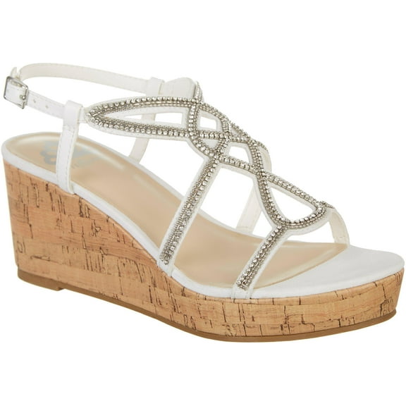 Fergalicious Womens Mimic Wedge Sandal