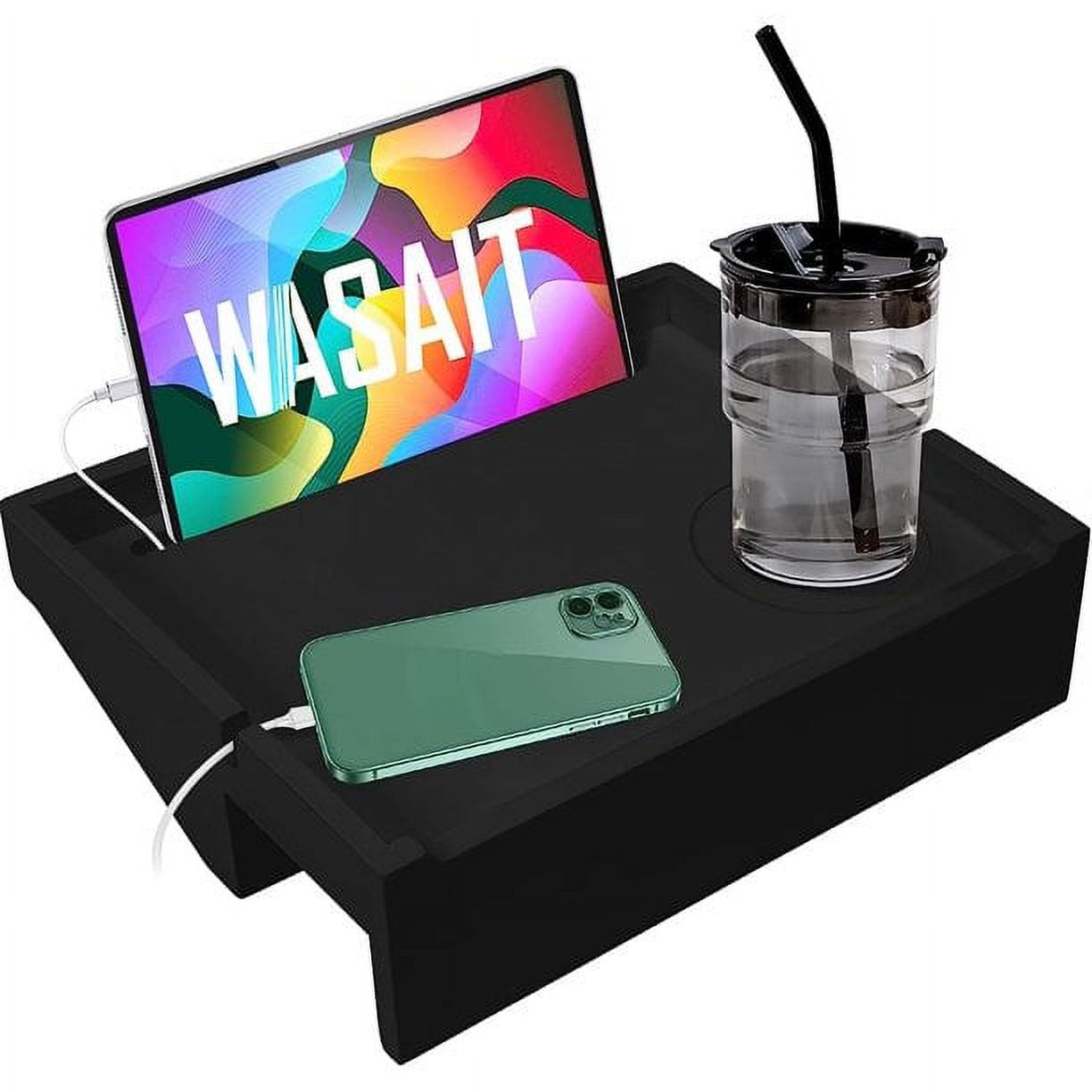 Ferghana Bedside Shelf for Bed, Bamboo Bunk Bed Shelf for Top Bunk with