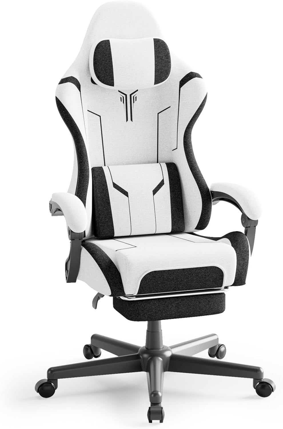 Ferghana Breathable Fabric Ergonomic Gaming Chair, Ergonomic High Back ...