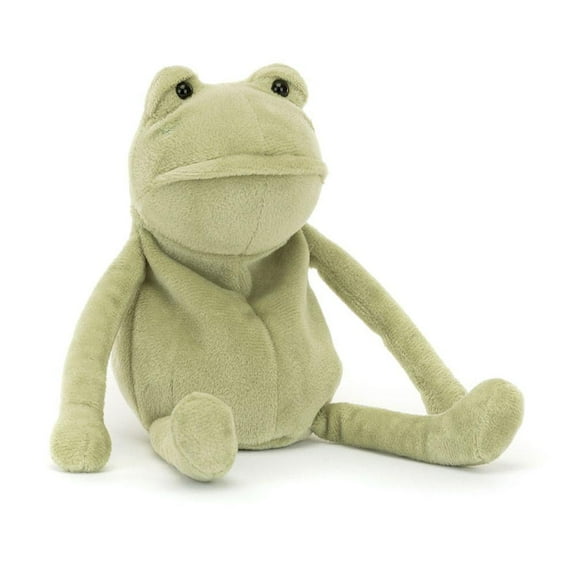 Fergus Frog Plush Stuffed Animal - Soft Collectible Luxury Toy for Sensory Play, Gift, Home Decor, Stress Relief Fergus Frog