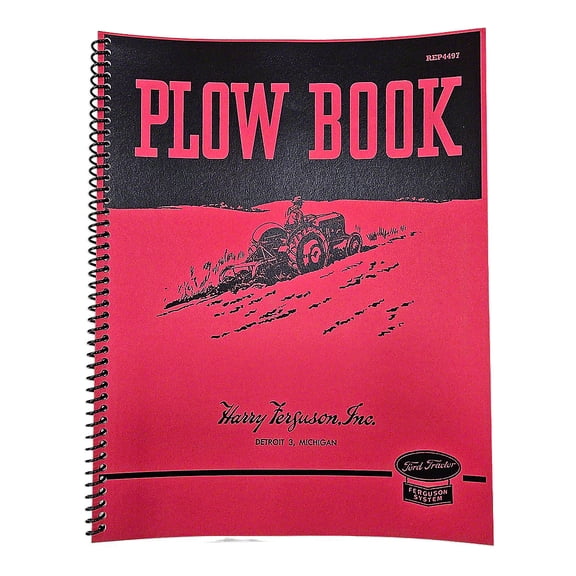 Ferguson System Plow Instruction Book Fits Ford Tractor3040