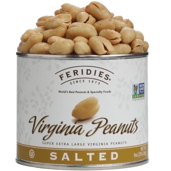 Feridies Gourmet Virginia Peanuts Salted 9 oz Pack of 3