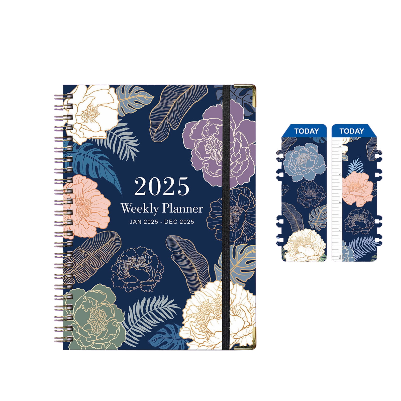 Ferjadq 2025 Planner 9" x 11" Calendar Jan. 2025 Dec. 2025 Weekly and