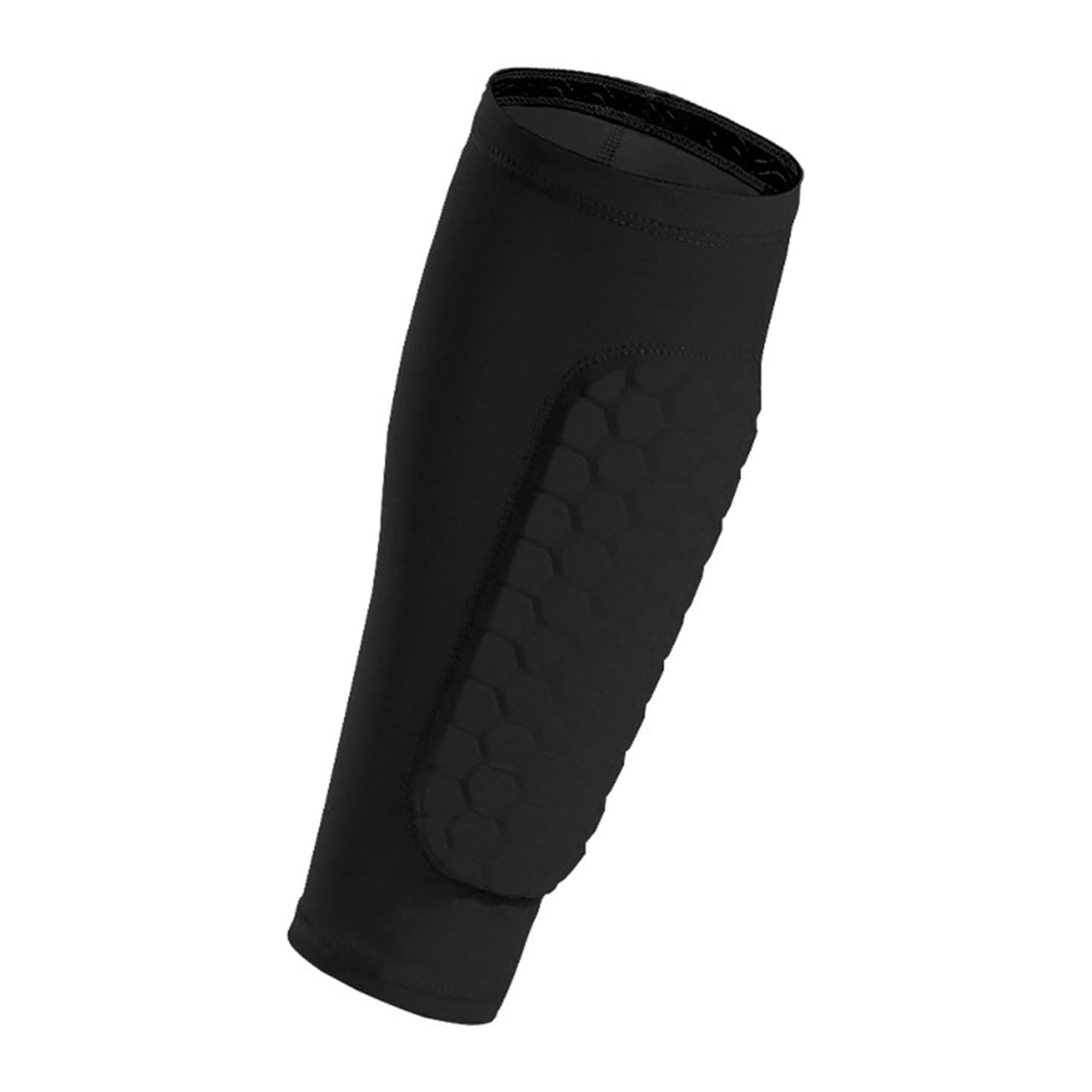 HOBRAVE 2-Pack Soccer Shin Guards | Padded Calf Compression Sleeves For Shin Splint Support - View #10