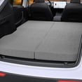 thumbnail image 1 of Ferlizer 4" Memory Foam Camping Mattress for Tesla Model 3, 74" x 43", Foldable Car Sleeping Pad with Plush Washable Cover, CertiPUR-US Certified, Grey, 1 of 14