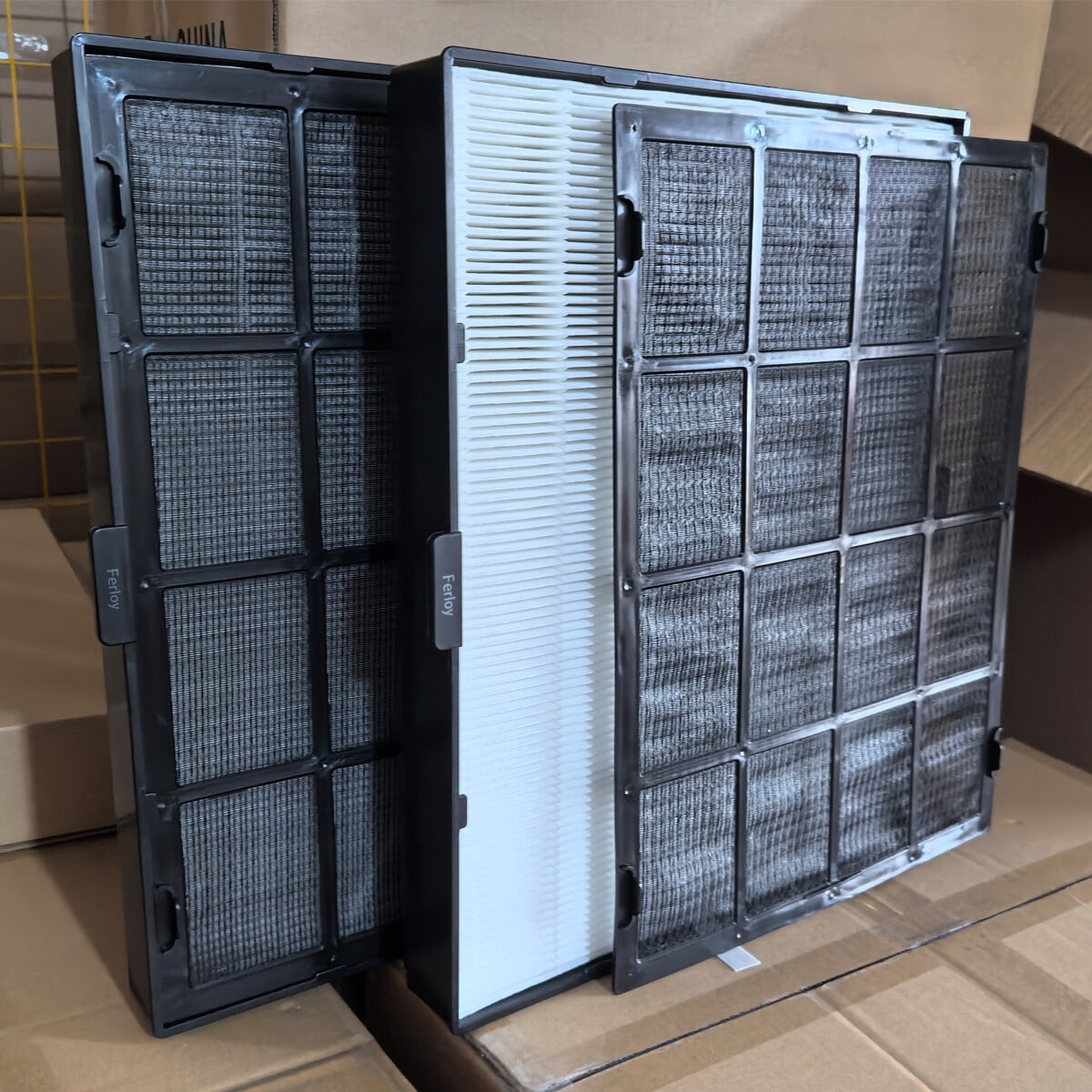 Filtro Ricambio B 114190 Per Purificatori Winix (U300, P300, 9500, Serie WAC) - Set Con Vero HEPA E Carboni Attivi