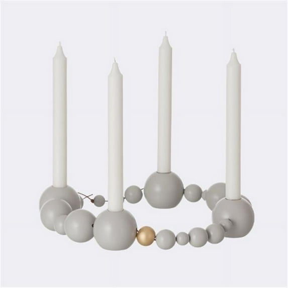 Ferm Living 3162 85 cm Candle Holder String, Grey