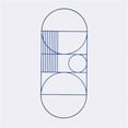 thumbnail image 1 of Ferm Living 3223 Outline Wall - Oval - Blue - 30 x 71 cm., 1 of 1