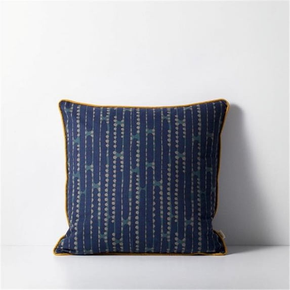 Ferm Living 7426 Aligned Cushion, Blue - 50 x 50 cm