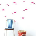 thumbnail image 1 of Ferm Living KIDS 2086-46 Kids Wallsticker Mini Clouds - Neon, 1 of 1