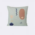 thumbnail image 1 of Ferm Living KIDS 7559 Landscape Cushion - Mint - 40 x 40 cm., 1 of 1
