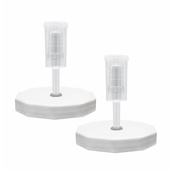 Fermentaholics 2 Pack - 110mm One Gallon Fermentation Lid, Gasket & 3-piece Airlock - Airtight Lid Turns Gallon Jar Into A Fermenter - Make Beer, Wine, Mead, Cider, Hard Kombucha, & More