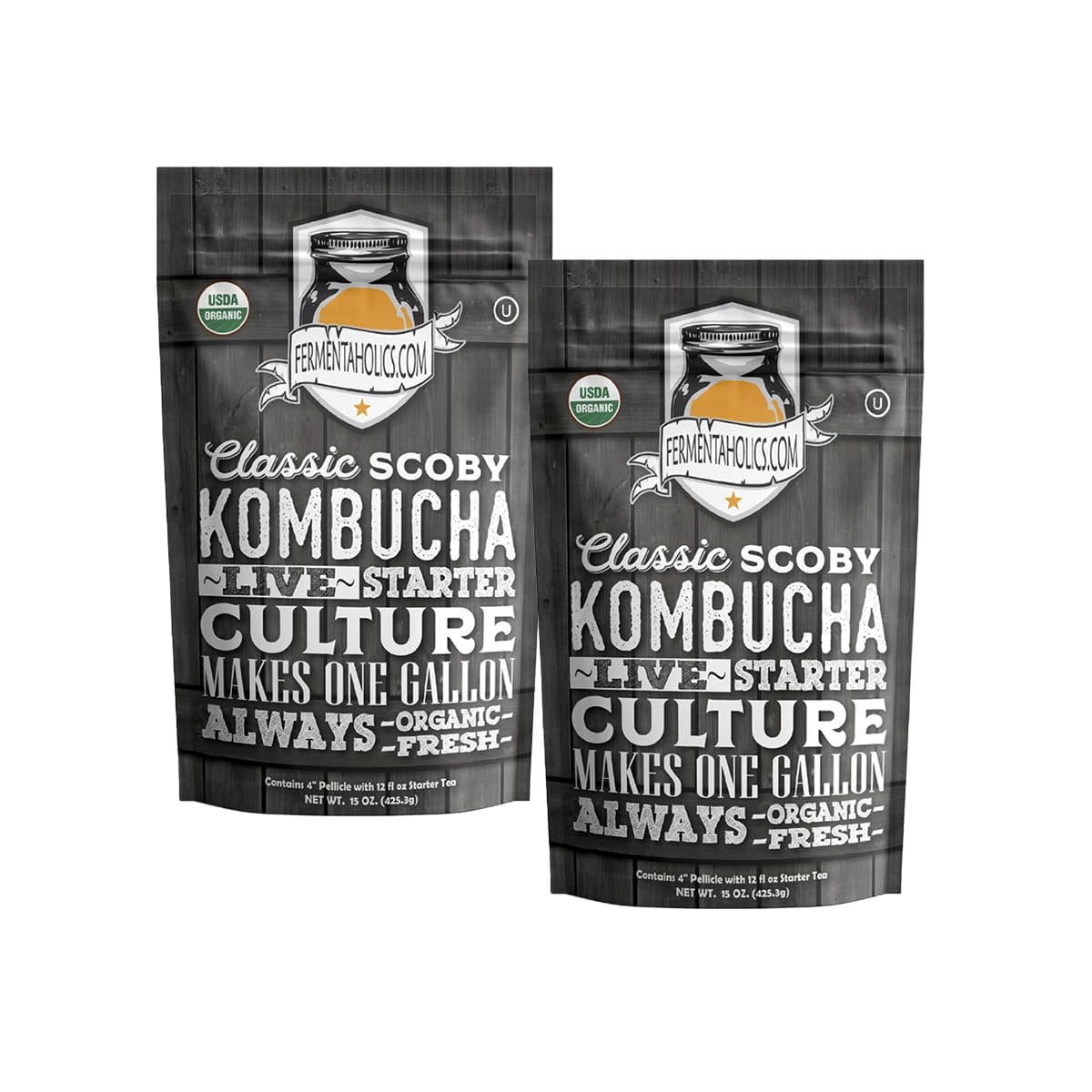 Phoenix Fungi - Kombucha SCOBY With Starter Tea - 2 Litre Live Culture - View #5